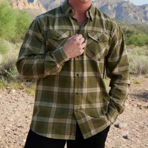 Dixxon .300 Blackout Green/Tan Plaid Shirt [1903]